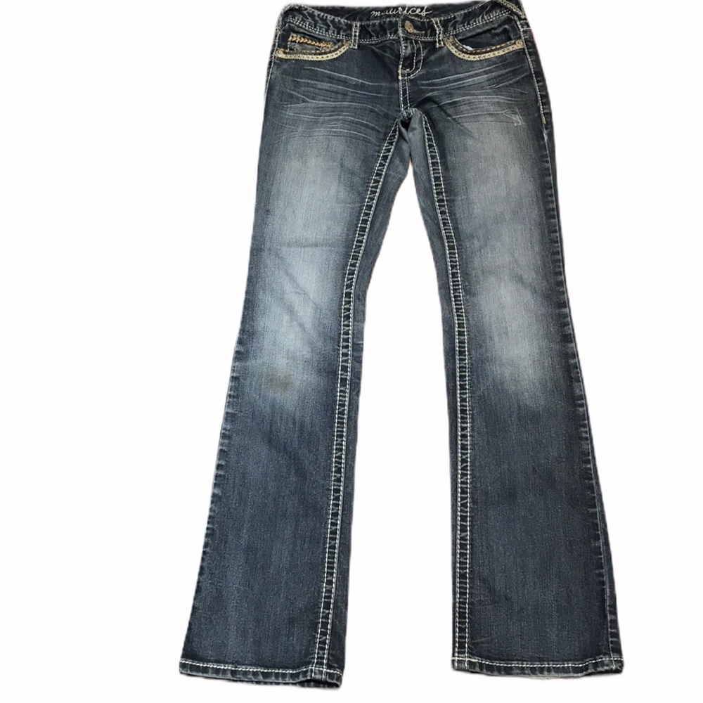 Maurices Blue Denim Jeans Size 1/2 Reg